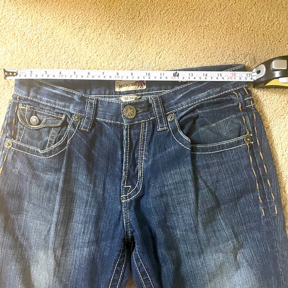 Men’s MEK Jeans, Slim Bootcut - Waist 34, Length 32 - Picture 4 of 8